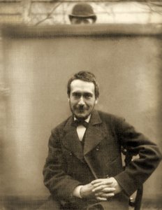 صورة لتوماس إيكنز ، 1883 (صورة بني داكن)